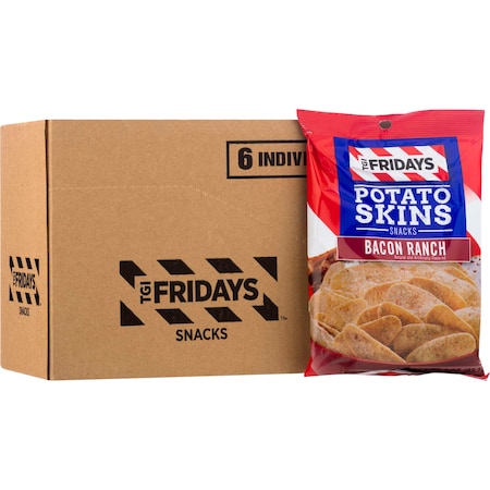 TGI Friday's Bacon Ranch Potato Skins 3 Oz. Bag, PK6